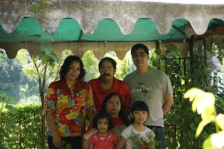 Image: Smriti with her family