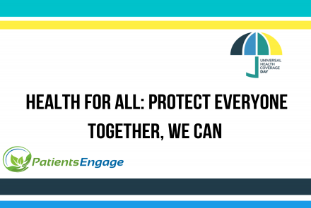 Universal health coverage day: Health for all, protect everyone, together, we can